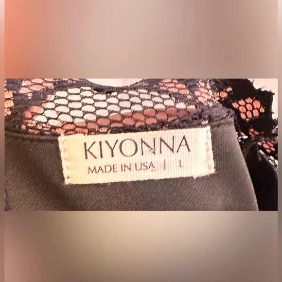 🌷Slimming Kiyonna Mon Cherie A-Line Lace Cocktail Dress NWT - Picture 8 of 8